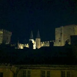 Vue Palais Des Papes Aviñón